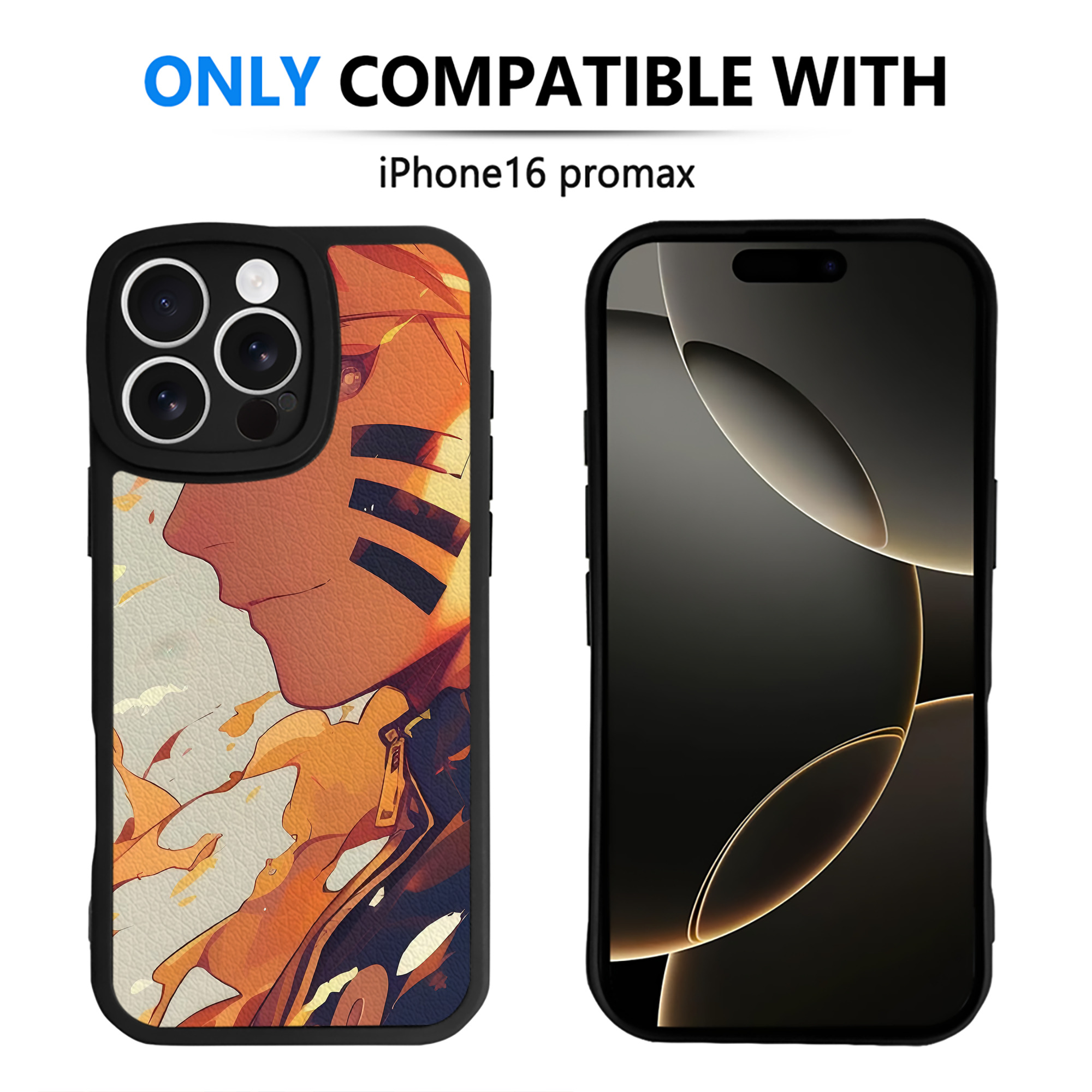 （画像用） NARUTO -ナルト- NARUTO -ナルト- 疾風伝 【iPhone 16シリーズ対応】シリコンスマホケース（レザー調） 材質：シリコン